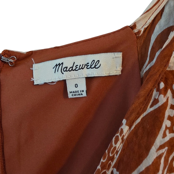 Silk Tie-Front Mini Dress in Sunflower - Picture 8 of 12